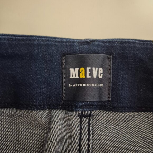 Maeve The Colette Crop High-Rise Wide-Leg Jeans Size 33 - Picture 3 of 11